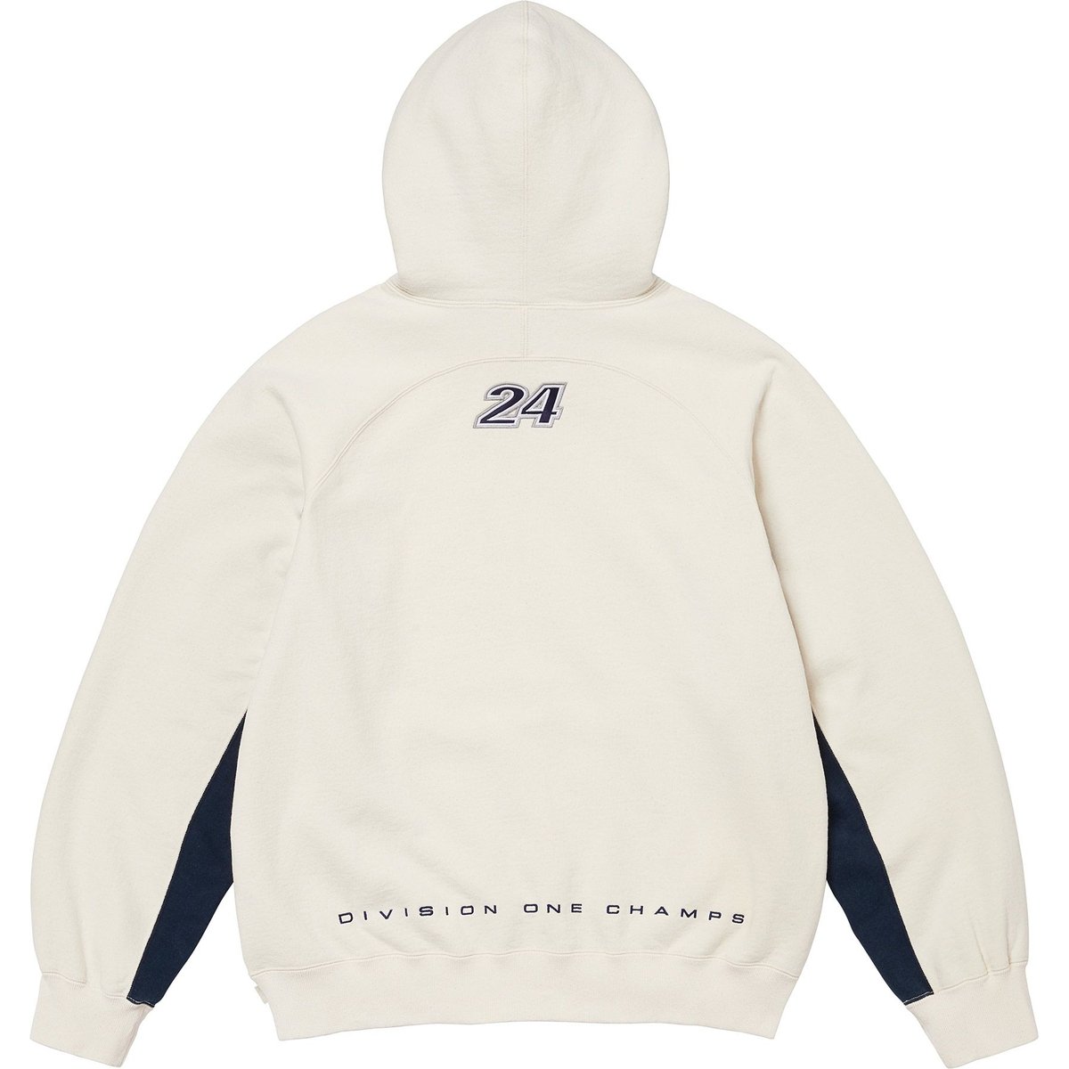 SUPREME ONE DIVISION WHITE HOODIE
