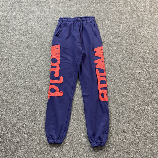 SP5DER BELUGA NAVY PANTS