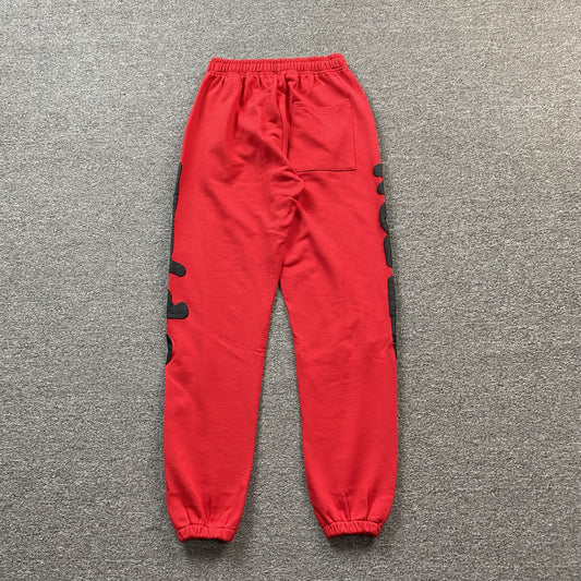 SP5DER BELUGA RED PANTS