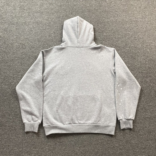 SP5DER WEB GREY HOODIE