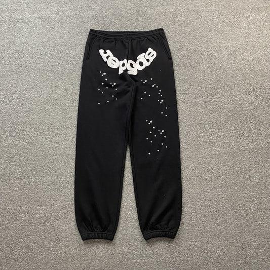 SP5DER OG WEB BLACK PANTS