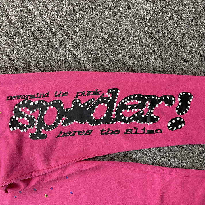 SP5DER PINK V2 PINK PANTS