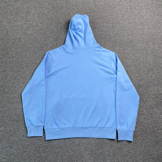 SP5DER WEB SKY BLUE HOODIE