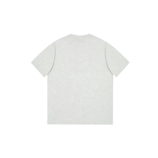 STUSSY ARCH LOGO GREY T-SHIRT