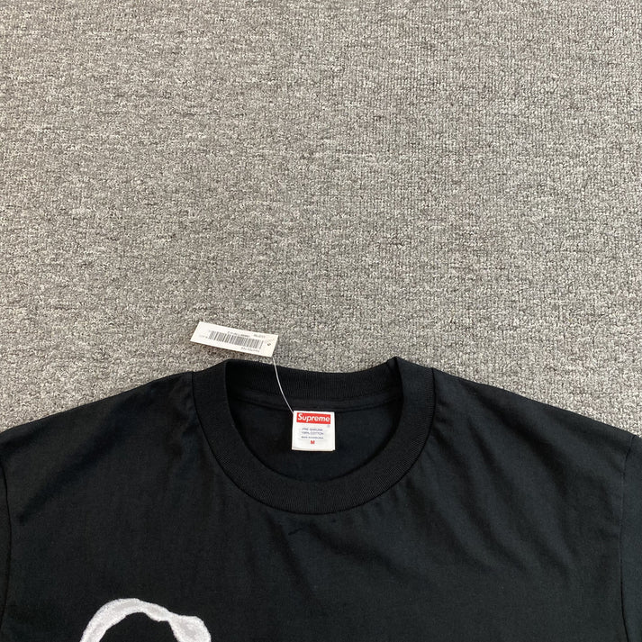 SUPREME PAINTED BLACK T-SHIRT