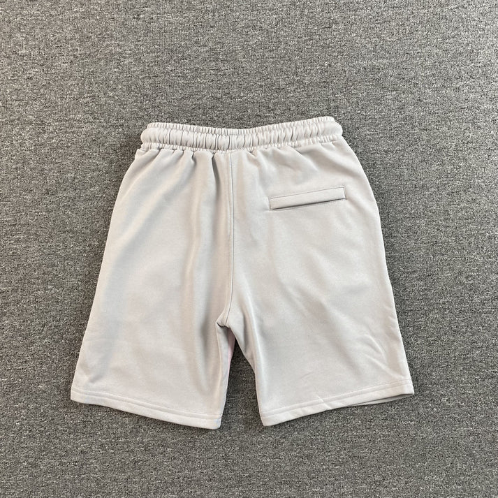 SYNA WORLD SYNA LOGO GREY AND PINK SHORTS