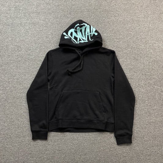 SYNA WORLD SYNA LOGO BLACK AND BLUE TRACKSUIT