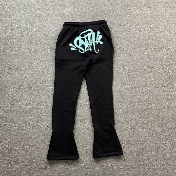SYNA WORLD SYNA LOGO BLACK AND BLUE TRACKSUIT